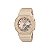 Relógio Feminino Casio G-Shock GMA-P2100ST-9ADR Creme Dourado - Imagem 1