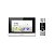 Intercom Vídeo Hikvision DS-KIS302-P 7 Preto e Cinza - Segurança Residencial Inteligente - Imagem 1