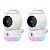 Câmera de Segurança Motorola Peekaboo Twin-W Full HD Wifi - Branca - Imagem 1