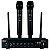 Microfone Sem Fio de Mão TMV-6 UHF 2 Canais - Imagem 1