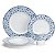 Jogo De Talheres Cuisinart Cdp01 S4A Aleria Azul 16 Peças - Imagem 1