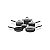 Jogo De Panelas Cuisinart 55 11Bk Preto 11 Peças - Imagem 1