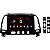 Central Multimídia Hetzer H-PRO para Hyundai Santa Fe 2010/12 - Imagem 1