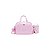 Bolsa Infantil Kipling Camama na Cor Rosa Florescente - Imagem 1