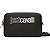 Bolsa Just Cavalli Feminina Em Couro Zs766 Cor Preta - Imagem 1