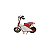 Moto Elétrica Mini Ecoxtreme Lithium Branca - Sustentável e Potente - Imagem 1
