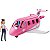 Boneca Barbie Viagem de Aventura - Jatinho Mattel GJB33 - Imagem 1