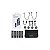 Microfone Sem Fio Boya BY-W4 - Sistema 4 Transmissores + 1 Receptor - Imagem 1