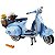 Miniatura de Moto Vespa 125 Lego - Modelo 10298 com 1106 Peças Montáveis - Imagem 1