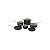 Conjunto De Panelas Cuisinart 66-10 Cor Preto - 10 Peças - Imagem 1