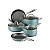 Conjunto de Panelas Anolon 85132 Inoxidável Antiadherente Teal 8 Peças Tripla Camada - Imagem 1