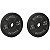 Discos Olímpicos Rogue Black 35Lbs (Par) - Halteres para Treinamento de Força - Imagem 1