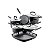 Conjunto de Panelas Kitchenaid 84800 Antiaderente Triplo - 10 Peças Indução Preto Onix - Imagem 1