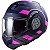 Capacete de Moto LS2 Advant Velum FF906 Azul/Rosa XXL 63-64 - Imagem 1