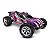 Carro RC Traxxas Rustler 4WD VXL BLX TQi TSM Rosa 1/10 - Modelo 67076-4 - Imagem 1