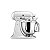 Batedeira Kitchenaid Artisan Branca 5KSM150PSEWH - Potência e Estilo na Cozinha - Imagem 1