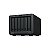 Servidor NAS Synology DiskStation DS620SLIM - Intel Celeron J3355, 6 Baias, Preto - Imagem 1