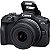 Câmera Digital Canon EOS R100 18MP com Lente 18-45mm e Conexão Wi-Fi - Cor Preta - Imagem 1