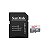 Cartão Micro SD Sandisk 256GB Classe 10 - Velocidade 100MB/s - Imagem 1
