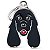 Placa de Identificação Cão Cocker Spaniel Preto - MyFamily Amigos MF12BLACK - Imagem 1