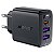Carregador Rápido Acefast A57 35W com 2 USB-A e USB-C - Preto - Imagem 1