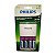 Philips Scb2445Nb/97 Carregador De Pilhas - Bivolt Branco - Imagem 1
