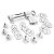 Conjunto de Moldes para Biscoitos Cuisinart - 25 Peças CTG-00-CP - Imagem 1