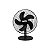 Ventilador de Mesa Hye 40CM 50W Preto - Alto Desempenho e Design Moderno - Imagem 1