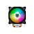 Cooler para Processador Darkflash Darkair com Iluminação Rainbow-LED - Preto - Imagem 1