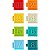 Bloco Texturizado para Pendurar - HE0234 (Conjunto com 8 Peças) - Imagem 1