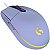 Mouse Gamer Logitech G203 USB 8000 DPI com Iluminação RGB - Roxo - Imagem 1