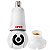 Câmera IP HYE-E694T com Wi-Fi e Microfone Integrado - Cor Branca - Imagem 1