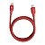 Cabo USB-C para Lightning Adam Elements PeAk II C120B 120cm - Vermelho - Imagem 1