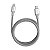 Cabo USB-C para Lightning 120cm Adam Elements PeAk II C120B - Prata - Imagem 1