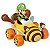 Carrinho Luigi Mario Kart com Moeda - Modelo Jakks Pacific 69278 - Imagem 1