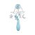 Chicco Rainbow Cot Mobile First Dreams 3em1 - 11041-20 (Azul) - Imagem 1