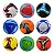 Bola De Futebol N 5 Colorida Para Crianca - Imagem 1