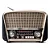Radio Retro Vintage Am Fm Usb Sd Bluetooth Recarregavel Ecopower - Imagem 2