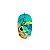 Mouse X-Tech XTM-D406ST-BL 1200 Dpi USB - Listrado/Turquesa - Imagem 1
