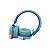 Fone de Ouvido Luo LU-994 - BLT - LED - Peixe/Azul - Imagem 1