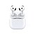 Fone Apple AirPods Geração 4 Branco 1 Linha - Imagem 1