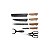 Kit de Facas Kitchen Knife ER-0588 - 6 Peças - Imagem 1