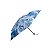 Guarda-Chuva Floral Azul 18CM Fechado 90CM Circunferência - Imagem 1