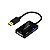 Hub Tomate MTV-702 - 3 Em 1 - Displayport - Preto - Imagem 1