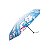 Guarda-Chuva Floral Turquesa 18CM Fechado E 90 CM Circunferência - Imagem 1