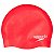 Frase: Touca de Natação Speedo Junior Plain Flat Silicone 8-709931959 - Vermelho - Imagem 1