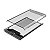 Gaveta Satellite AX-250 para HDD 2,5" SATA USB-C 3.0 Transparente (Até 1TB) - Imagem 1