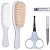 Kit cuidado escova pente tesoura e corta unhas Buba 13611 - Imagem 1