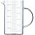 Jarra Medidora de Vidro 500ml - GA823-8AJ2240 - Imagem 1