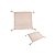 Travesseiro com Recheio 45X45Cm Bege - Imagem 1